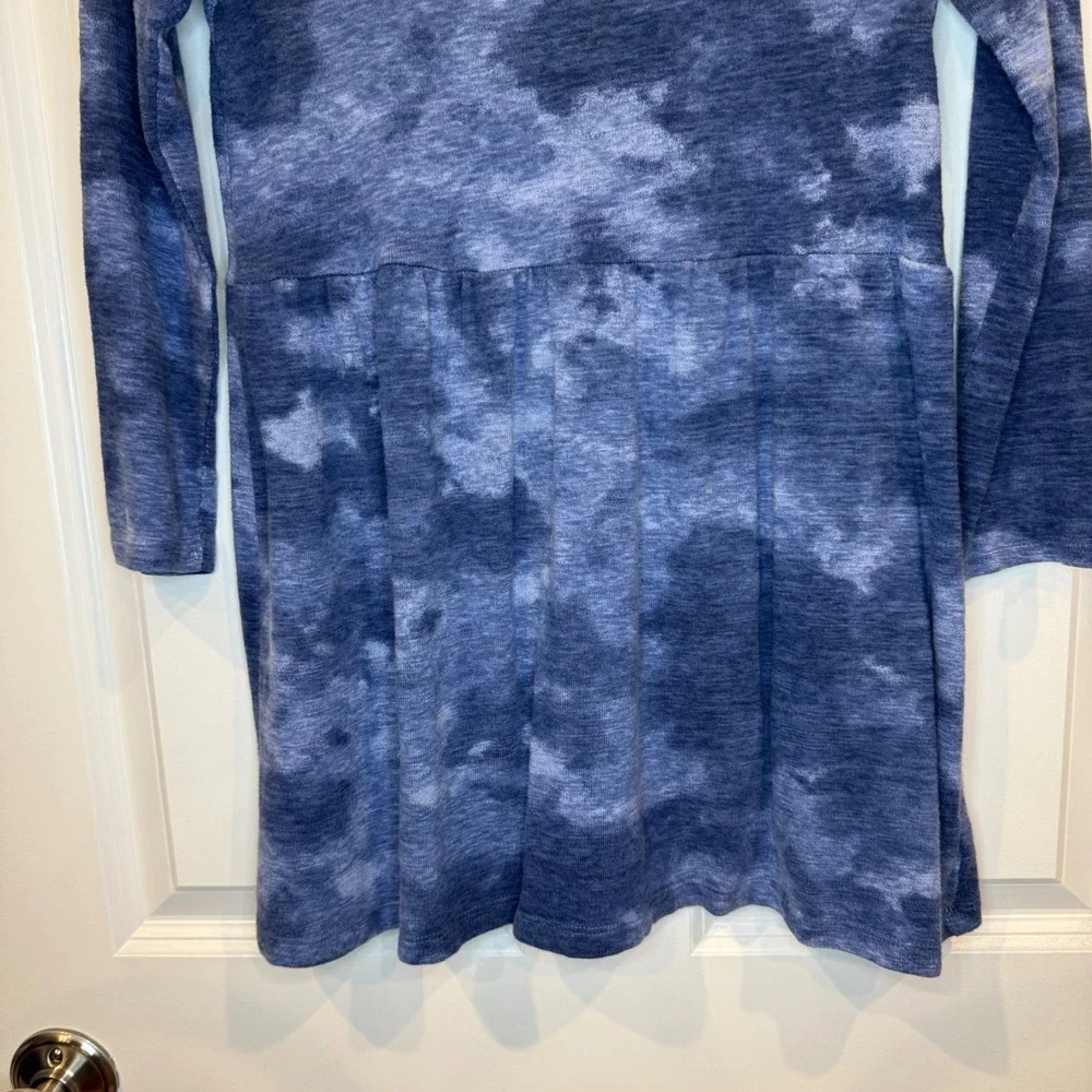 Old Navy Kids Tie Dye Long Sleeve‎ Dress Blue Size 8 (M)